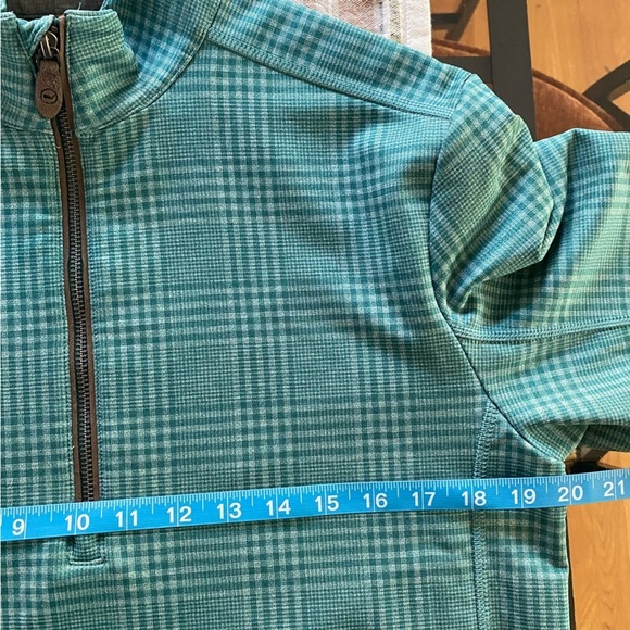 Vineyard Vines X Jim Nantz Plaid Pescadero Half-Zip Performance Pullover - Picture 13 of 15